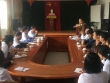 Làm việc với bệnh viện đa khoa Hà Tĩnh về chương trình chỉ đạo tuyến năm 2019