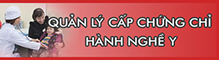 Cấp chứng chỉ hành nghề Y